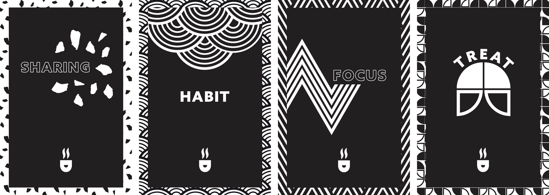 Everyday Roastery campaign mood cards